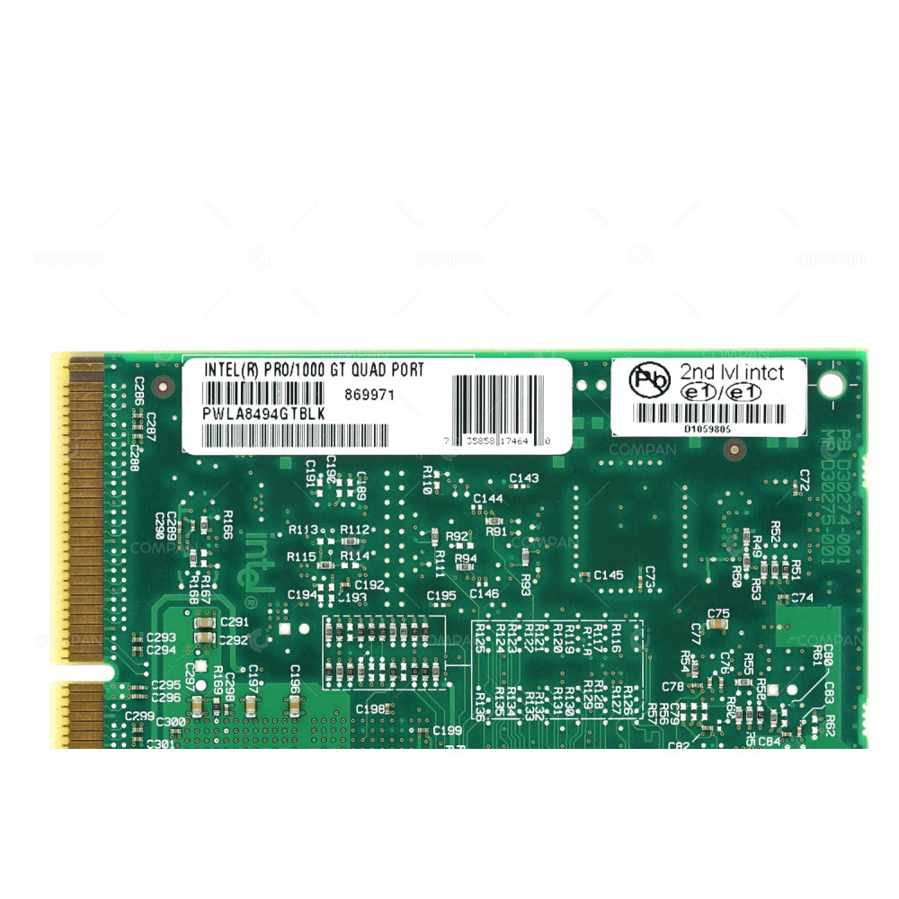 D35392-003 INTEL PRO/1000 GT QUAD PORT GIGABIT NIC PCI-X ADAPTER